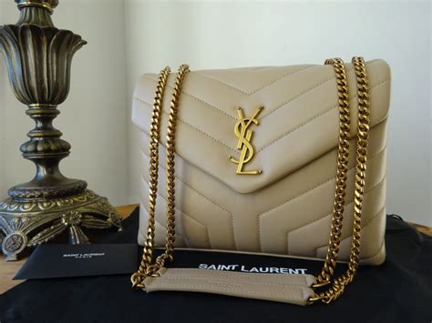 loulou ysl beige|st laurent calfskin y monogram.